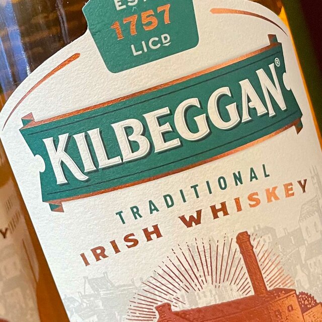 Kilbeggan Blended Irish Whiskey :40,0%Vol 70cl