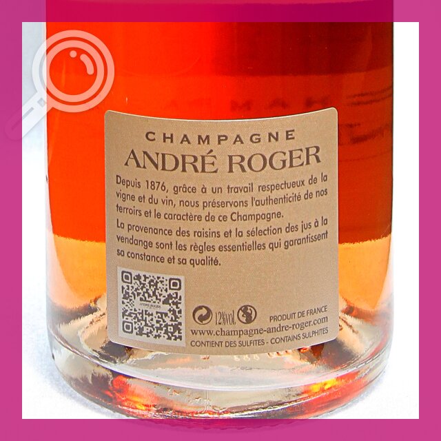 Andr Roger Rose: Brut Grand Cru 12,0%vol 75cl