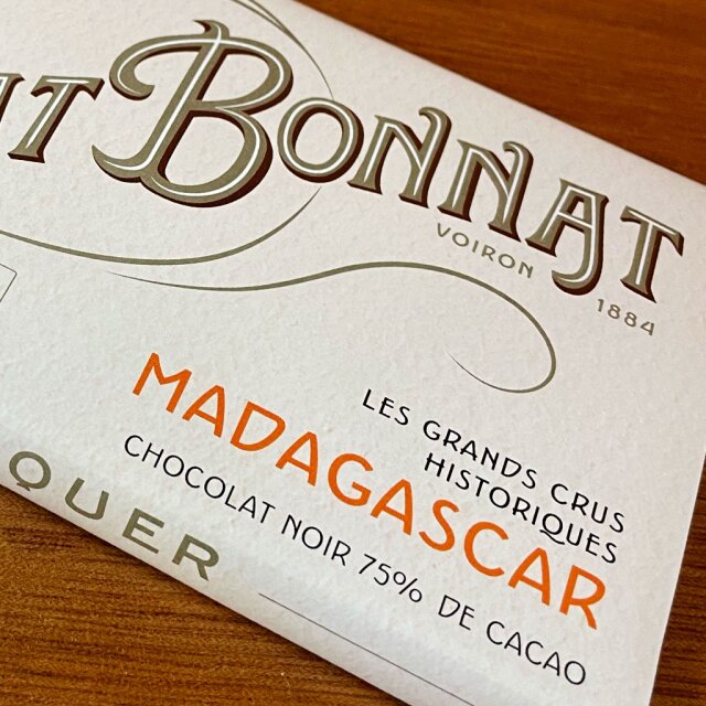 Bonnat Chocolat Noir Madagascar: 75% 100g