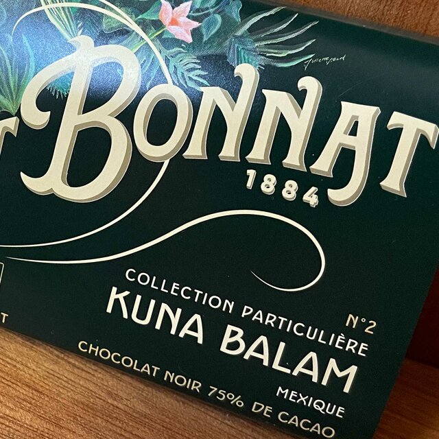 Bonnat Chocolat Kuna Balam 75% Noir 100g
