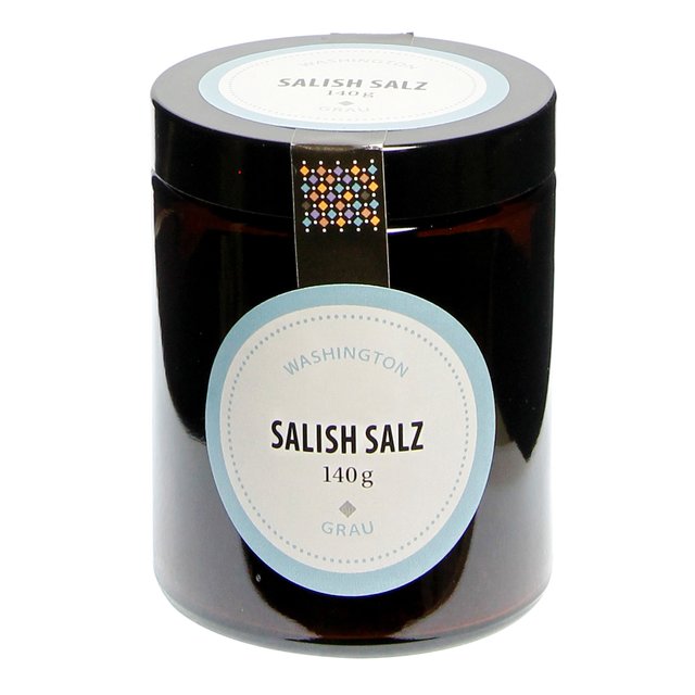 Salish Salz: grau 140g