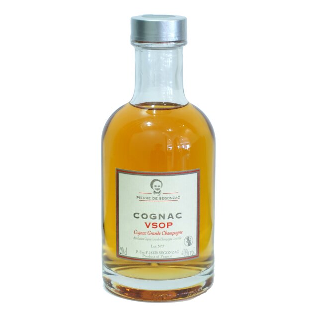 Segonzac Cognac VSOP Mini: 40,0%vol 20cl