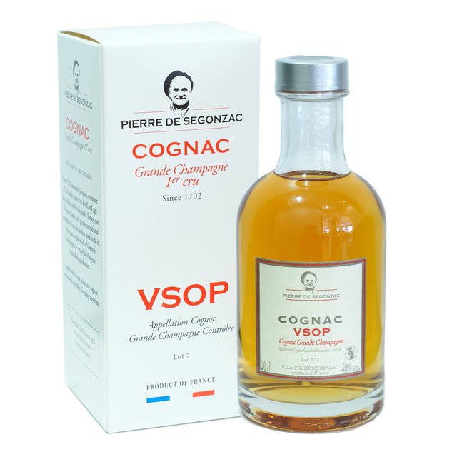 Segonzac Cognac VSOP Mini: 40,0%vol 20cl