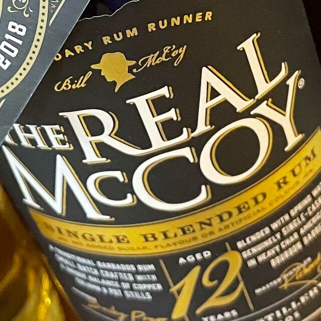 The Real McCoy 12yo Distillers Cut: 46%Vol 70cl