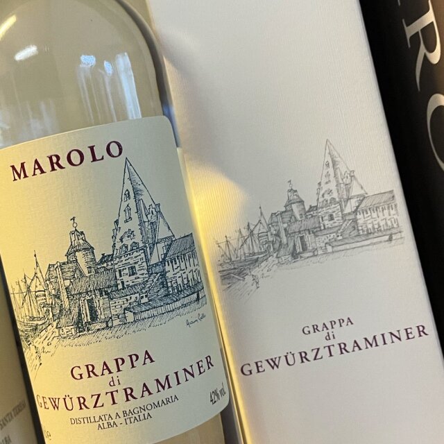 Marolo Grappa di Gewürztraminer: 42,0 vol% 70cl